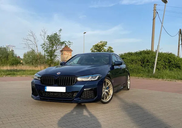 bmw wielkopolskie BMW Seria 5 cena 259999 przebieg: 57000, rok produkcji 2020 z Szczecin